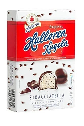 Sfere Halloren Stracciatella 12 Cioralini con Crema Stracciatella 3x125g
