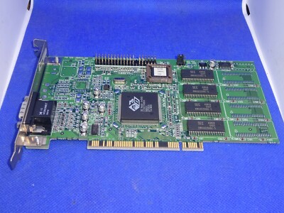 ATI 3d xPression RAGE II 4mb scheda grafica PCI PN 109-38800-00 #gk3422 