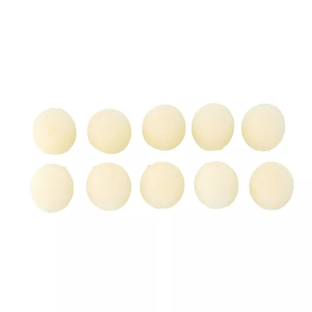 Foam Windscreen-10Pcs Microphone Cover For Gaming Headset Headworn Mic Beige