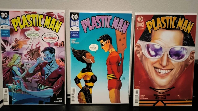 Plastic Man (2018, #1-6) Complete Run, Full Set by Gail Simone (VF/NM)