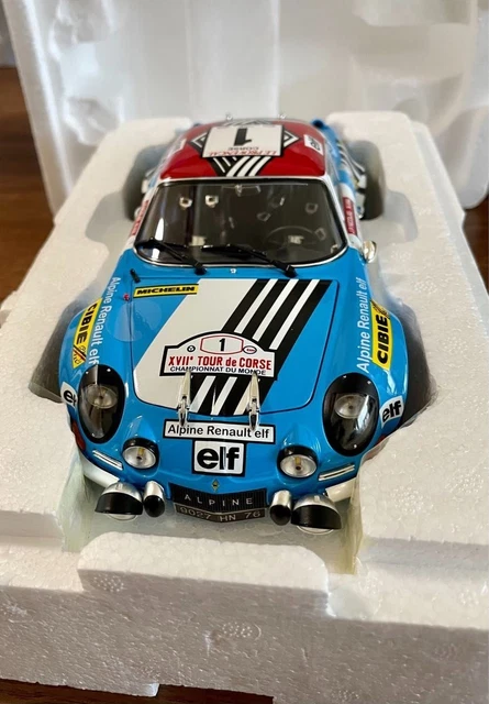 MAQUETTE RENAULT ALPINE A110 Rallye Tour de Corse 1973 Collections Remémoratrise EUR 80,00 - FR