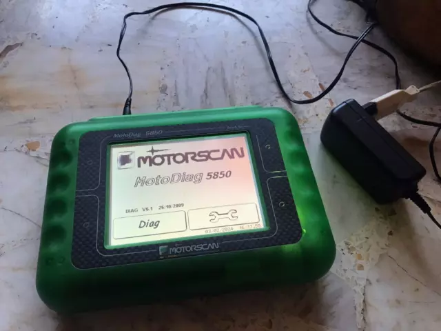 outils de diagnostic moto - Motodiag 5850 - Motorscan 2