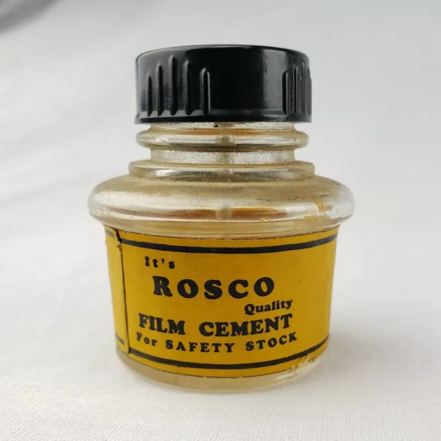 Película de cemento vintage de botellas de veneno fotografía química de Rosco Laboratories