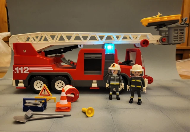 Pièce De Rechange Playmobil Pour Pistolet à Eau - Tuyau Pour Camion De Pompiers - Réf. 3182