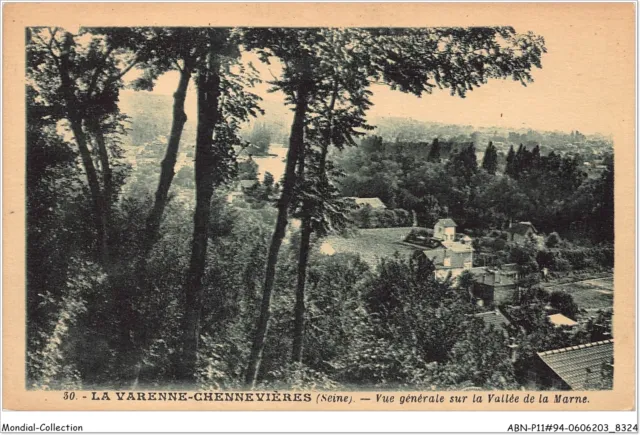 ABNP11-94-1092 - LA VARENNE-CHENNEVIERES - vue generale sur la vallée de l