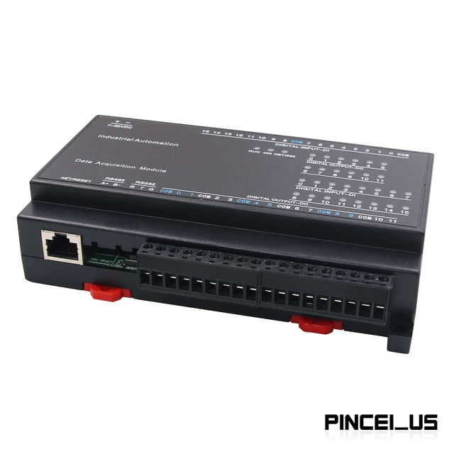 TCP-508K RJ45 CONTROLLER modbus modulo TCP Ethernet 16DI+12DO EUR 120 ...