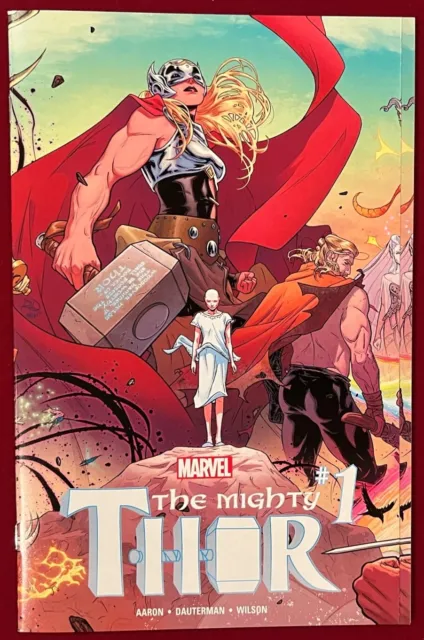 The Mighty Thor #1 Marvel Comics 2016 Jane Foster Gatefold Cover, Jason Aaron
