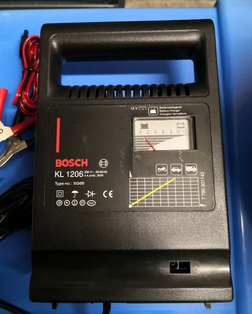 CARICABATTERIE BOSCH PER auto 12V 6A mod KL 1206 EUR 20,00 PicClick IT