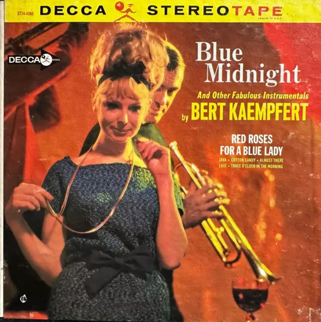 Bert Kaempfert & His Orchestra – Blue Midnight Reel Tape 7 ½ ips 4trk ST74-4569