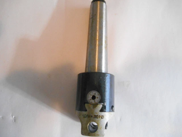 1.5" Boring Head-MT2 Shank (M10 x 1.5 Drawbar)