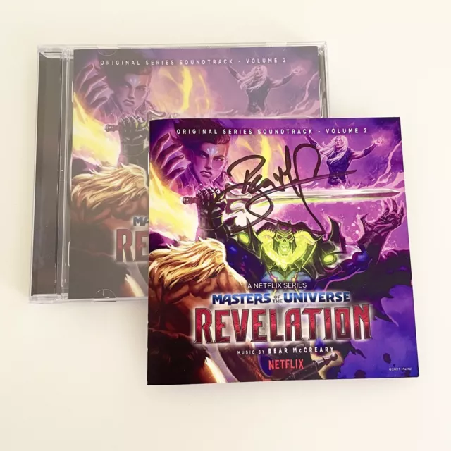 Masters Of The Universe: Revelation (Cd Soundtrack) Volume 2 - Autographed