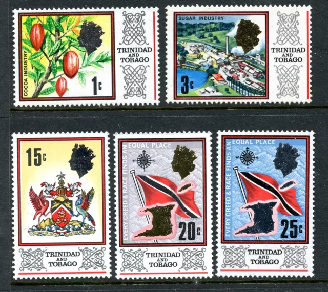 Trinidad & Tobago QEII 1969 sg339/40, sg342, 344, 346/9  - MNH