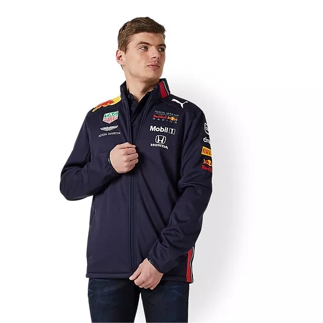 NOUVEAU MANTEAU VESTE HOMME RED BULL Racing F1 équipe coquille souple  Verstappen OFFICIEL EUR 70,07 - PicClick FR