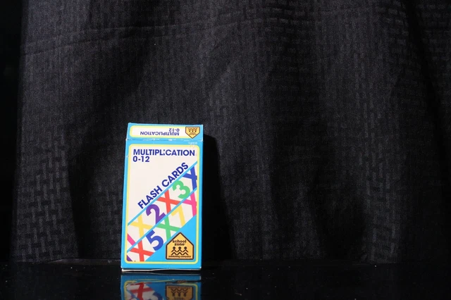 SCHOOL ZONE MULTIPLICATION 0-12 Flash Cards - Complete 04008 home ...