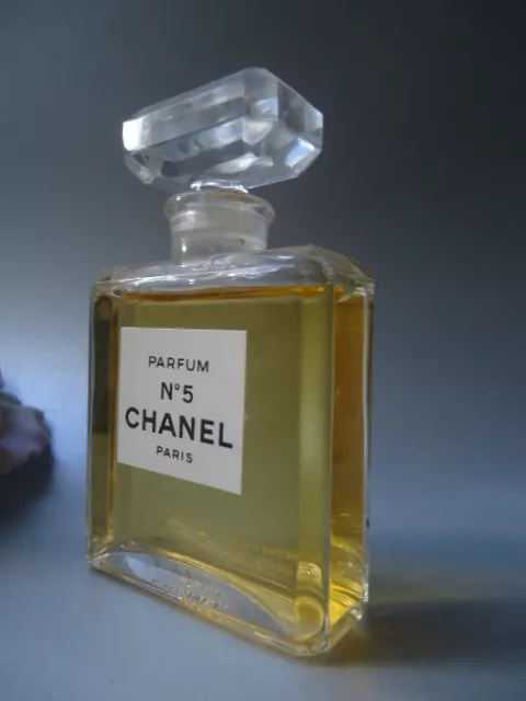 FACTICE CHANEL No5 28ml Parfüm Vintage 1970er Jahre selten 8 cm Flasche außen schlecht markiert 2