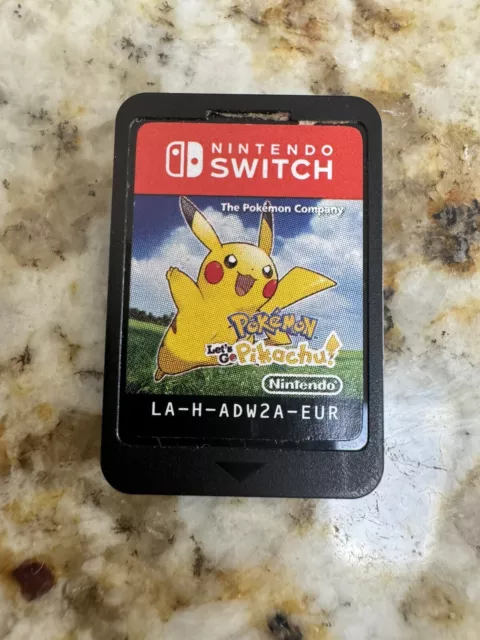 Pokemon Let’s Go Pikachu Nintendo Switch - USED