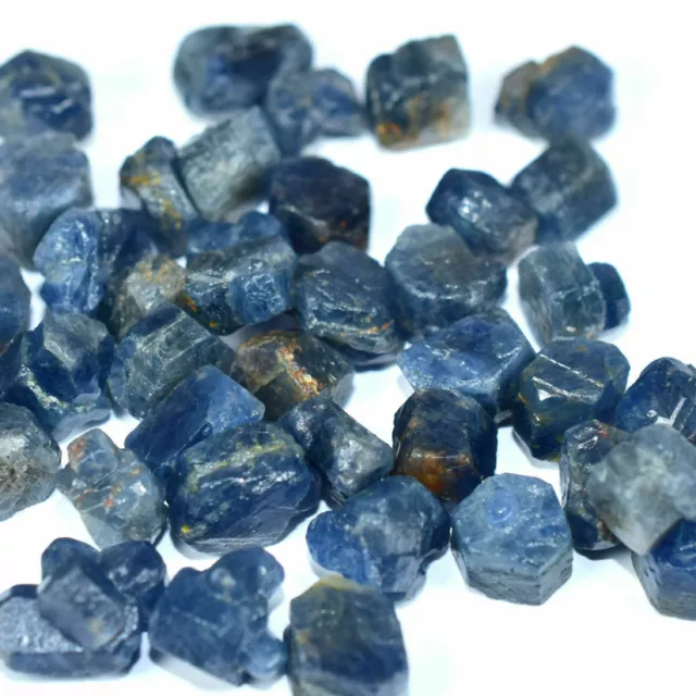 100% Natural Untreated BLUE SAPPHIRE BEAUTIFUL EARTH MINED ROUGH LOT. HGS125