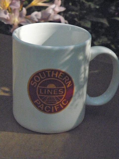 Southern Pacific Lines Souvenir Ceramic Coffee Mug/Cup