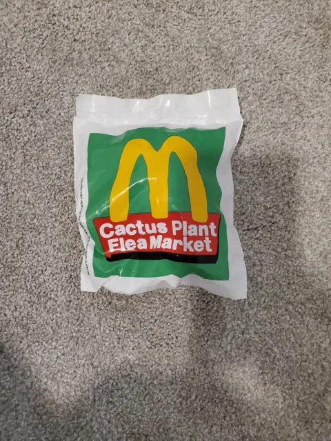 McDonald’s Cactus Plant Flea Market Grimace Adult Happy Meal Toy *Sealed *2022