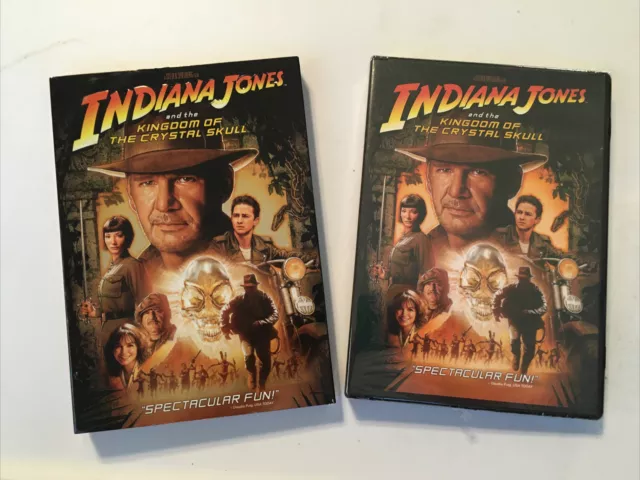 Indiana Jones and the Kingdom of the Crystal Skull DVD, 2008 NEW with Slip Cover