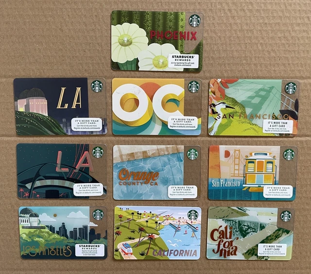 10 STARBUCKS CALIFORNIA Los Angeles San Francisco Phoenix OC cities