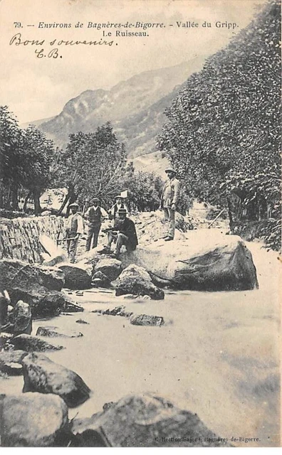 65 - BAGNIERE DE BIGORRE - SAN65555 - Environs - Vallée du Gripp - Le Ruisseau
