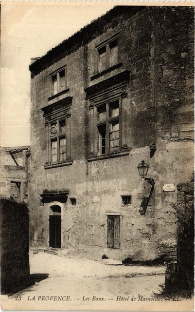 CPA La PROVENCE LES BAUX-Hotel de Mainville (410203)