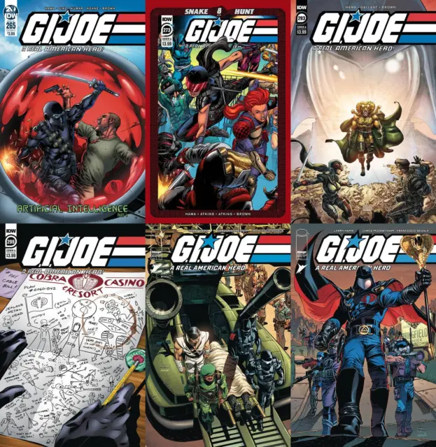 GI Joe: A Real American Hero (Issues #265 to #305 inc. Variants, 2019-2024)