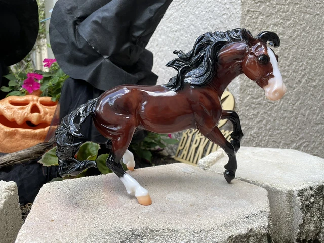 New Breyer Horse Web Special #712452 Shelby Glossy Dapple Bay Nokota Mustang #2
