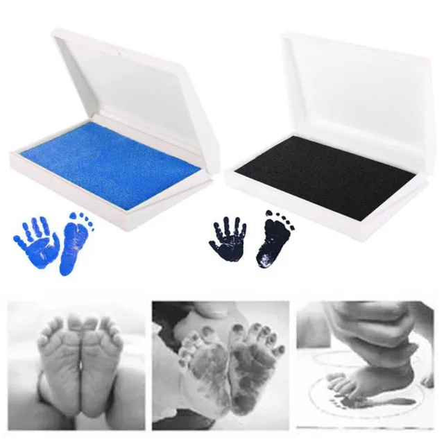 Baby Safe Paw Handprint Footprint Ink Pad For Infant Non-Toxic Hand Foot Print
