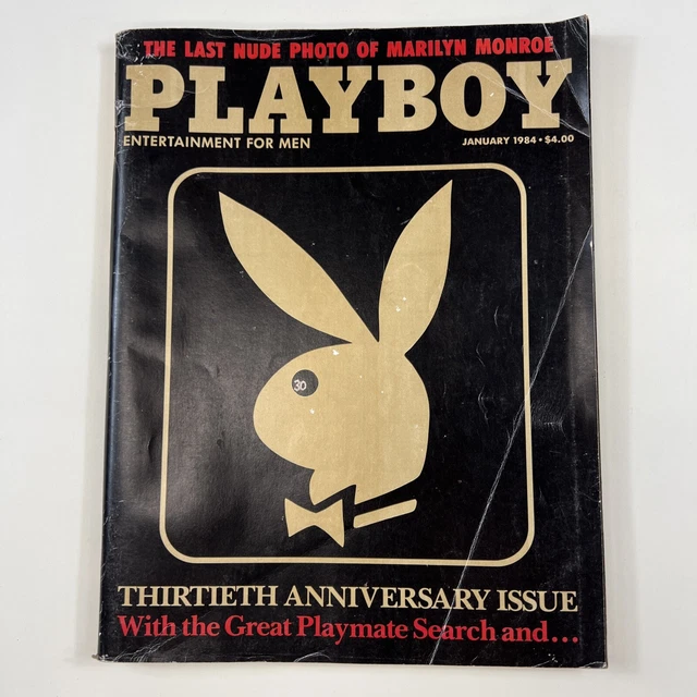 PLAYBOY MAGAZINE JANUARY 1984 MARILY MONROE Raquel Welch is inside 15.