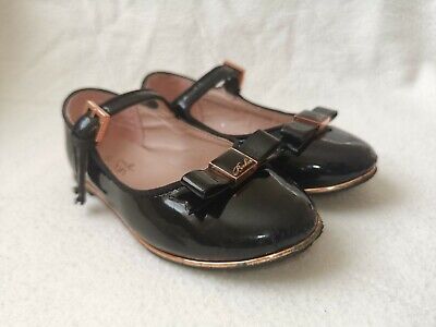 Ted Baker Girl's black shoes size 8