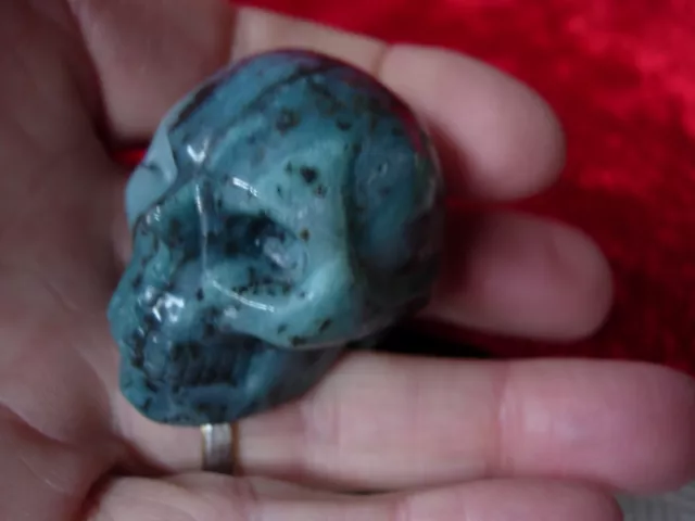 Crystal Skull Chinese amazonite U.K. eBay seller for 20 years +