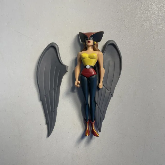 DC Comics 2003 Justice League Unlimited LJU 4.5" Figure -- Hawkgirl *Broken Wing