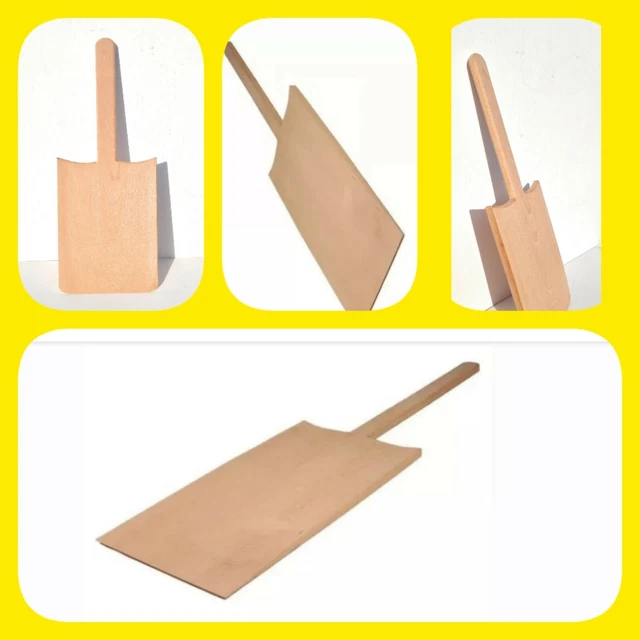 Spatule en Bois de Hêtre Évaporé Four Mini-Four F1 pour Pizza, Pain, Tabisca