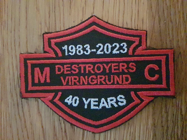 Toppa Mc Biker Rocker patch