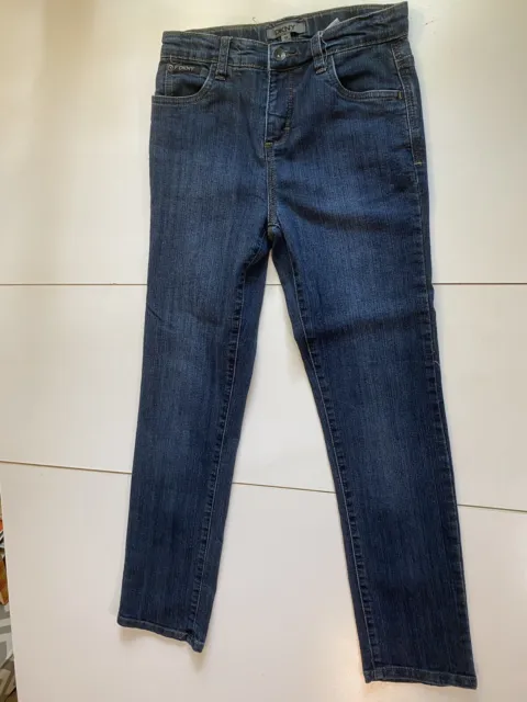 Girls Everyday Classic Designer Blue Jeans Size 12 By DKNY School Play Travel