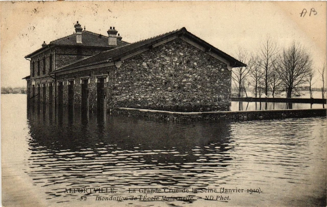 CPA ALFORTVILLE La Grande Crue de la Seine (Janvier 1910) Inondation (659689)