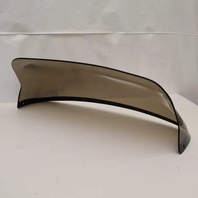 Boat Plexiglass Windshield 28 3/4 x 11 1/4 Inch Smoke Tint - Scratches 2