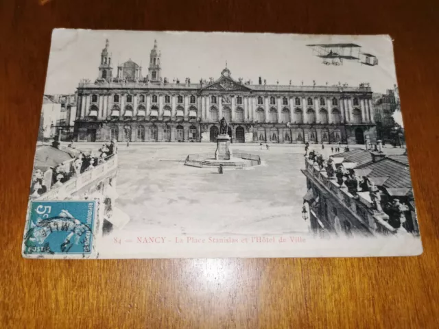 CPA - 54 - NANCY - La Place Stanislas et l'Hôtel de Ville