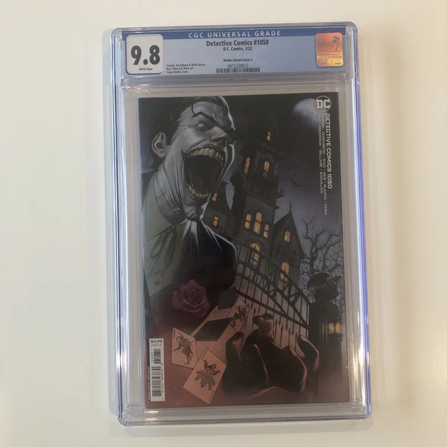 Detective Comics #1050 CGC 9.8 BATMAN 2022 The Joker Molina variant cover C