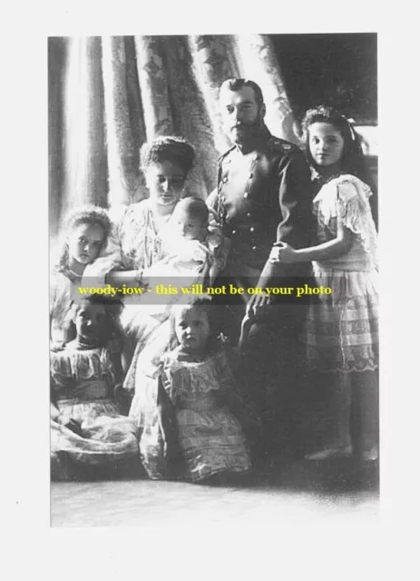 mm030 - Czar Nicholas II Romanov of Russia & family - print 6x4