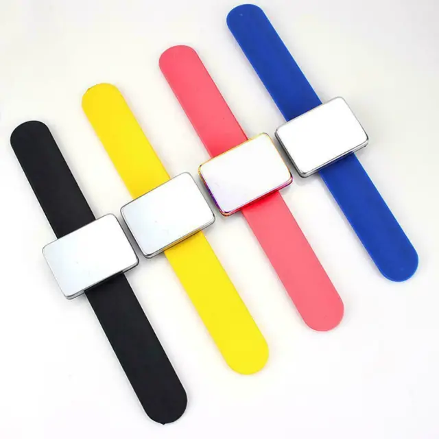 Magnetic Wrist Sewing Pin Cushion Pins Holder Silicone Strap Bracelet Sa .u