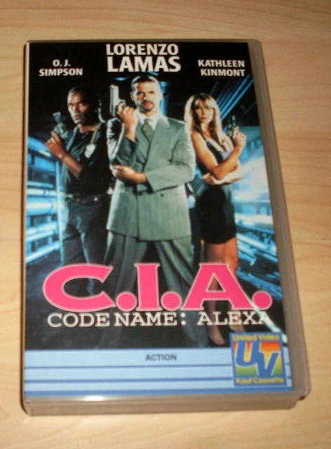 VHS FILM - C.I.A. Codename: Alex ( CIA ) - Lorenzo Lamas ...