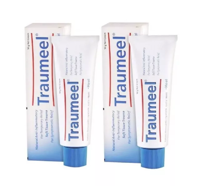 2 x HEEL Traumeel Cream 50g Anti-inflammatory Ointment Relife Of Pain