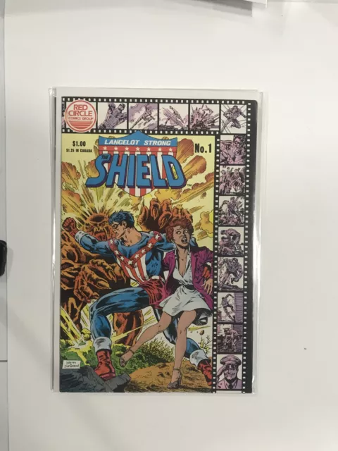 Lancelot Strong, The Shield #1 (1983) NM3B203 NEAR MINT NM