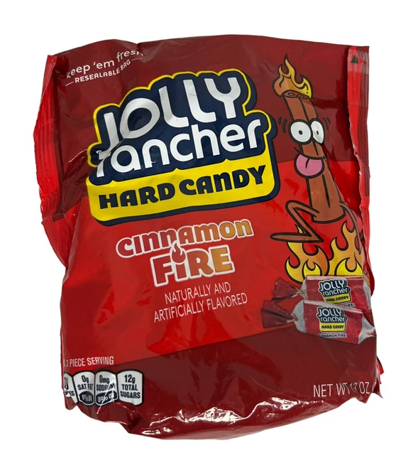 JOLLY RANCHER CINNAMON Fire Hard Candy 13oz, BB 7/23 Discontinued 34