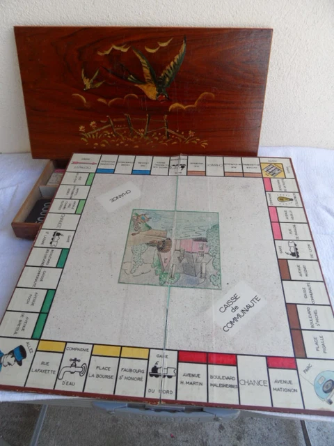 ANCIEN JEU MONOPOLY Parker - VINTAGE EUR 9,00 - FR