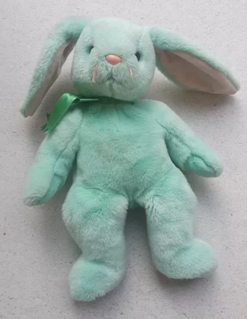 Green rabbit on sale beanie baby