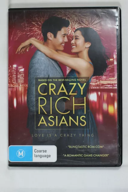 Crazy Rich Asians (DVD, 2018) - Region 4 Preowned (D787)